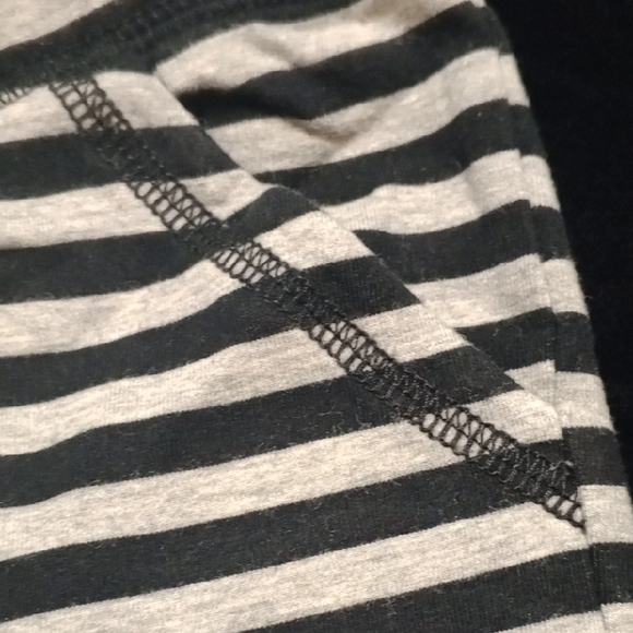 GAP Black and White Striped Kids Joggers - Picture 4 of 4